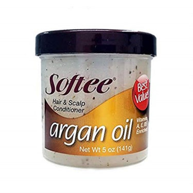 Softee Argan Oil Hair & Scalp Conditioner – Nourishing Formula, 5 oz - ANNS BEAUTY SUPPLY